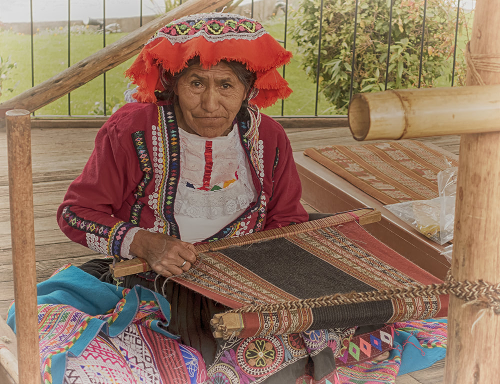 weaving, indigenous craft, red bonnet