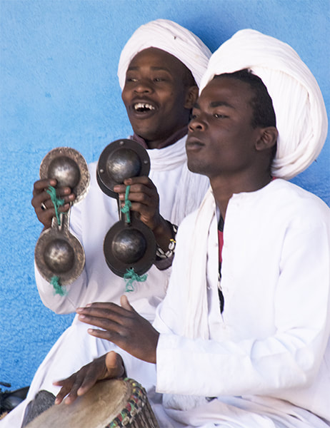 music, gnaouen, morocco