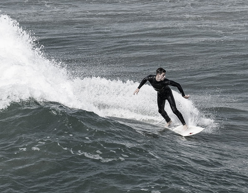 surfer, man on surf board